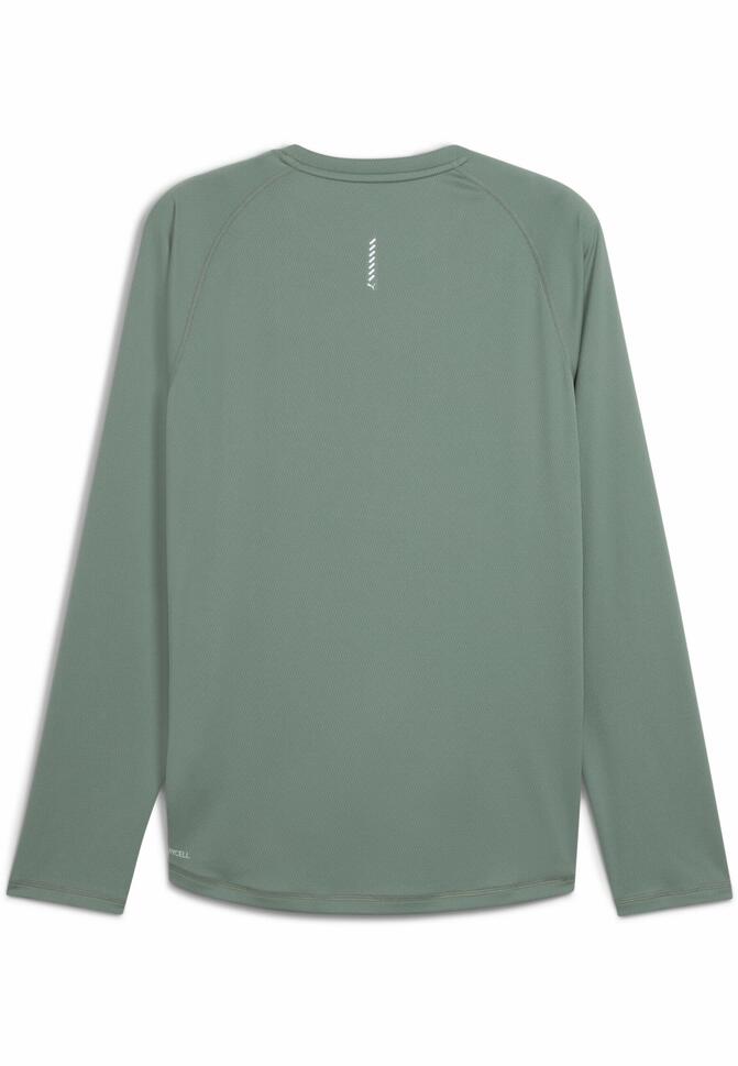 Męska koszulka z długim rękawem do biegania VELOCITY PUMA Green Moon