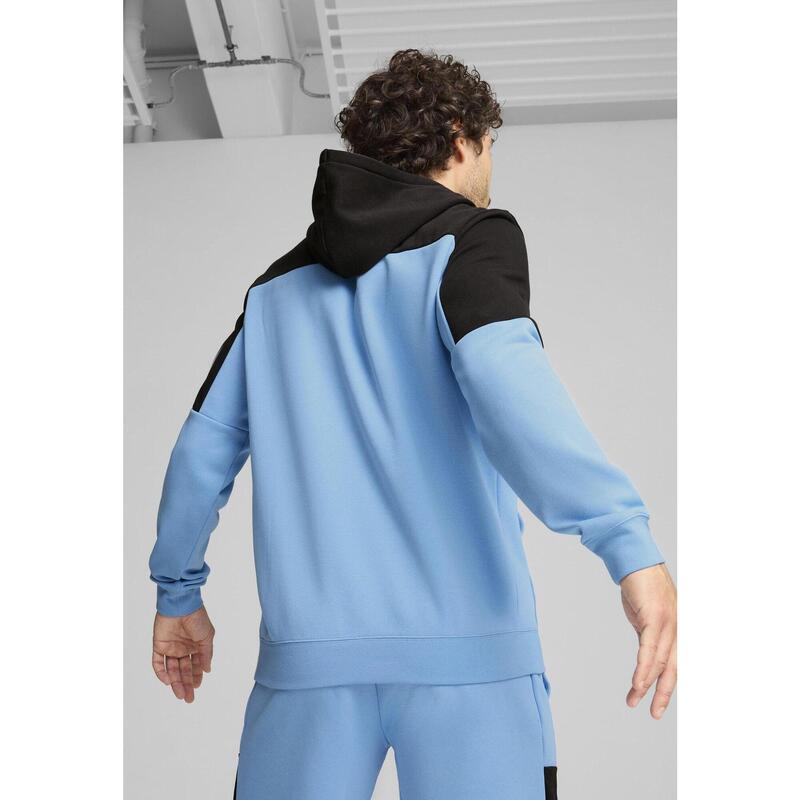 Sweat à capuche Around the Block Homme PUMA Team Light Blue