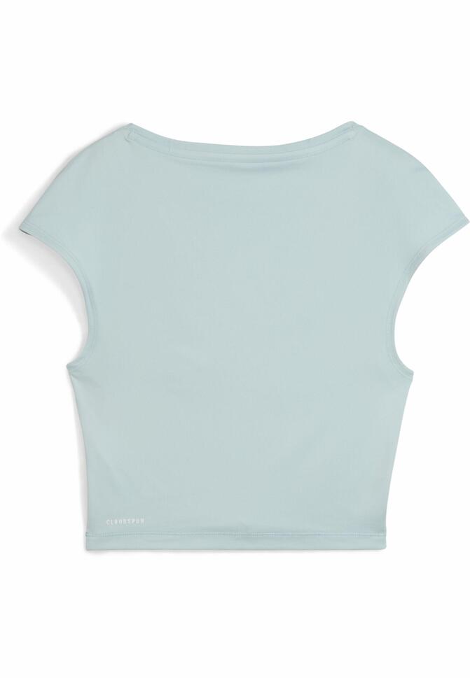 Damska koszulka z węzłem MOVE CLOUDPSUN PUMA Modern Mint Green