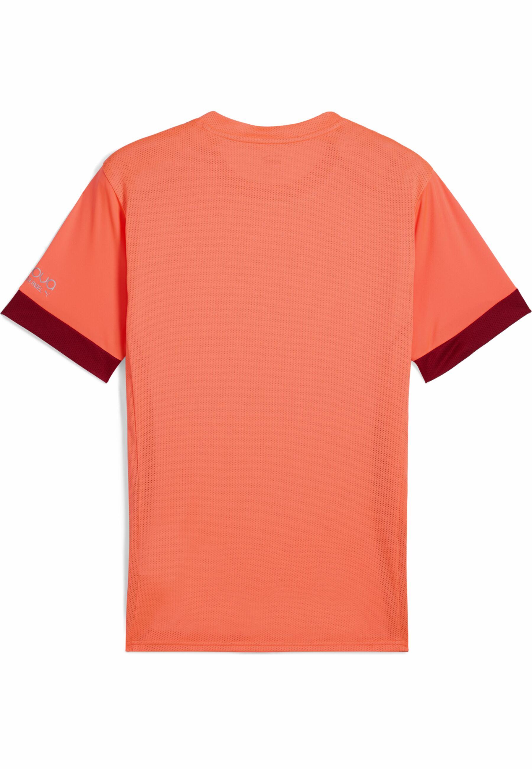 Maillot de padel à motif INDIVIDUAL Homme PUMA Glowing Red 6/7