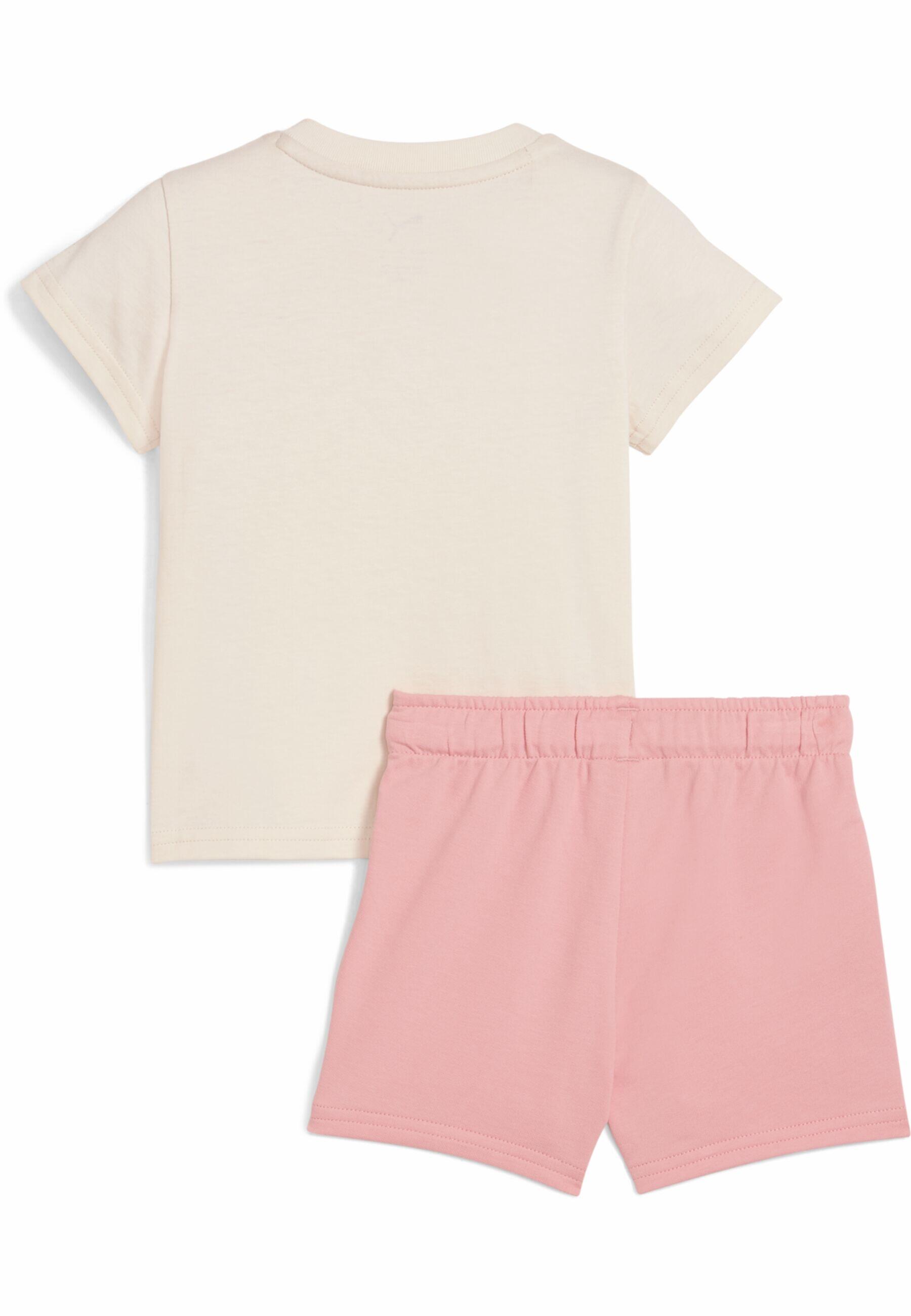 Ensemble short et t-shirt Minicats Sandy Adventures Bébé PUMA Alpine Snow White 3/4