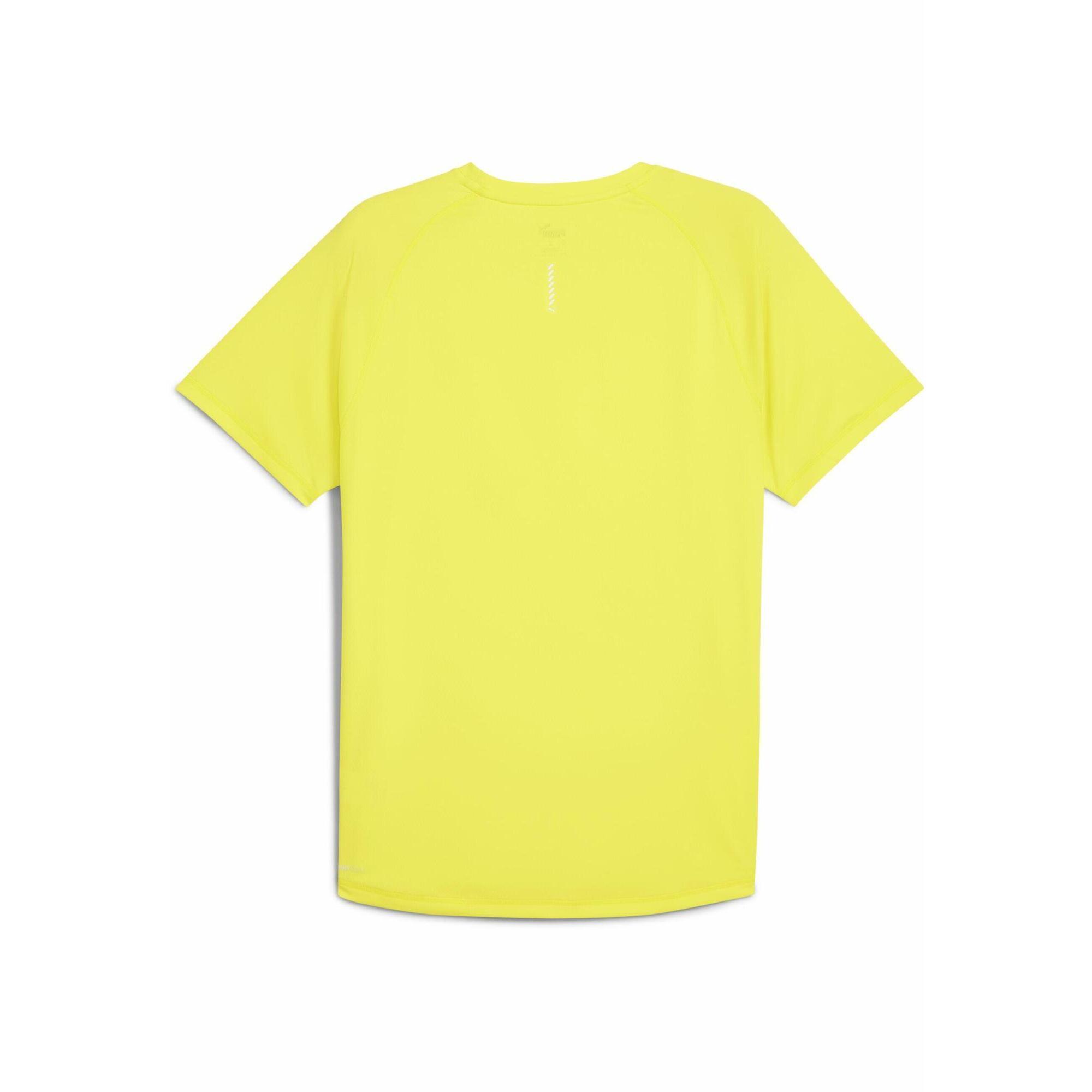 Męska koszulka do biegania VELOCITY PUMA Lemon Sherbert Yellow