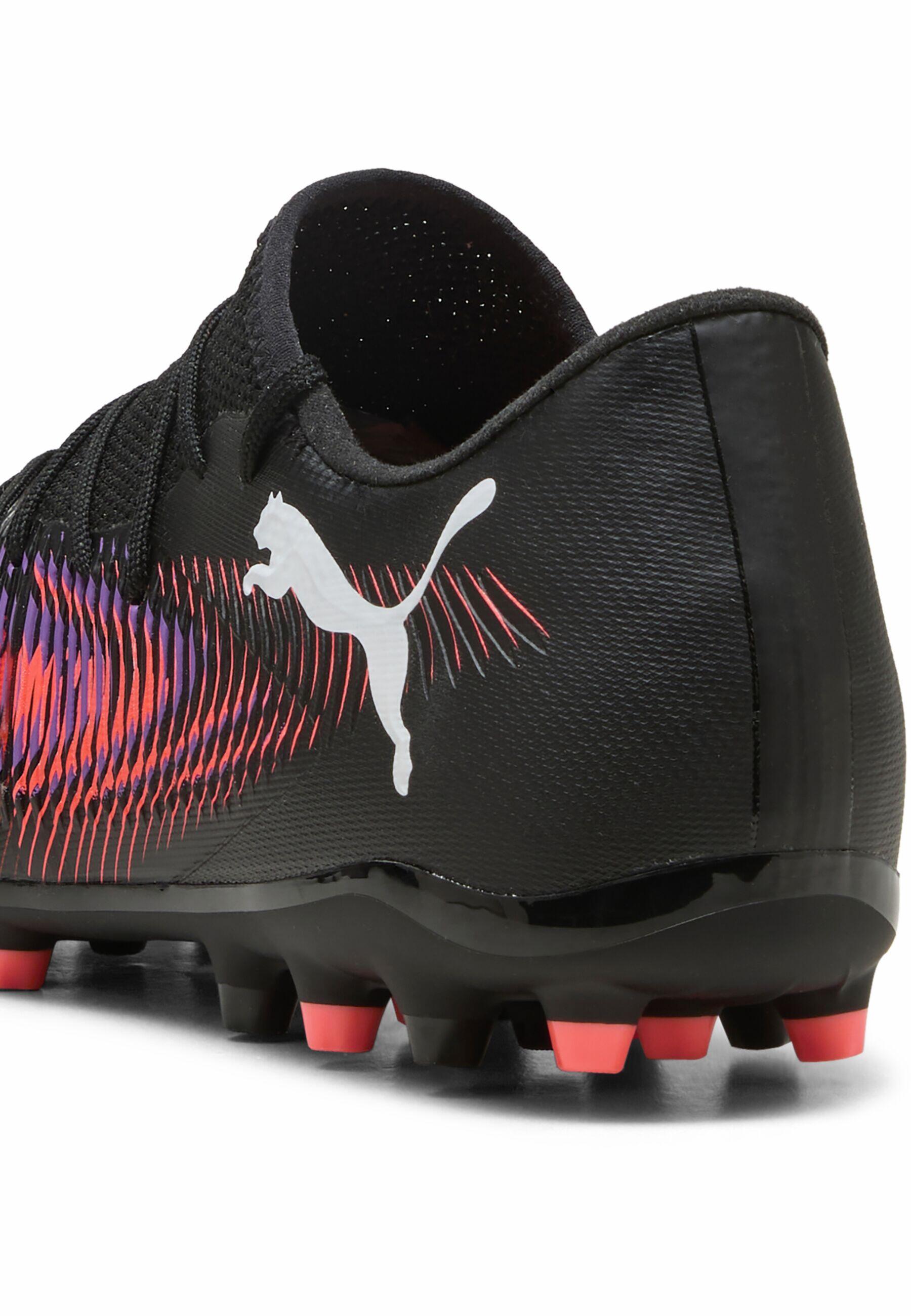 FUTURE 8 MATCH MG lage voetbalschoenen PUMA Black White Glowing Red 1/7