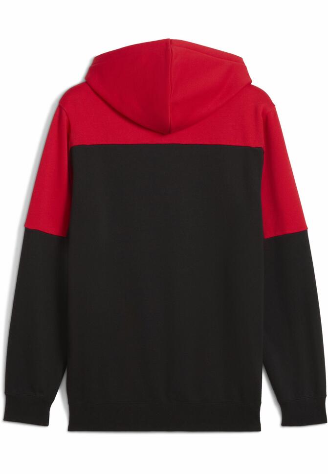 Męska rozpinana bluza z kapturem Around the Block PUMA For All Time Red