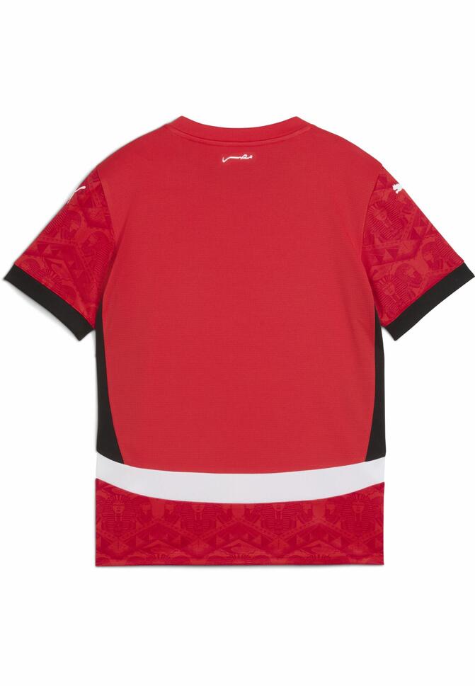 Młodzieżowa koszulka domowa Egipt 2025 PUMA Red Black