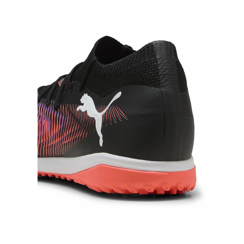 Chaussures de football FUTURE 8 MATCH TT Unisexe PUMA Black White Glowing Red