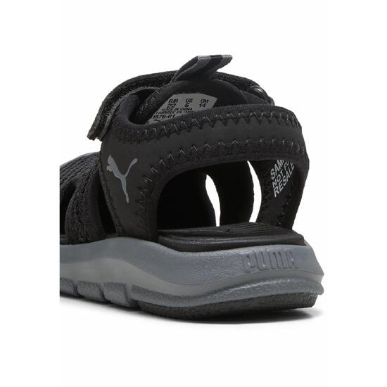 Sandały dla małych dzieci Fun Racer PUMA Black Cool Dark Gray