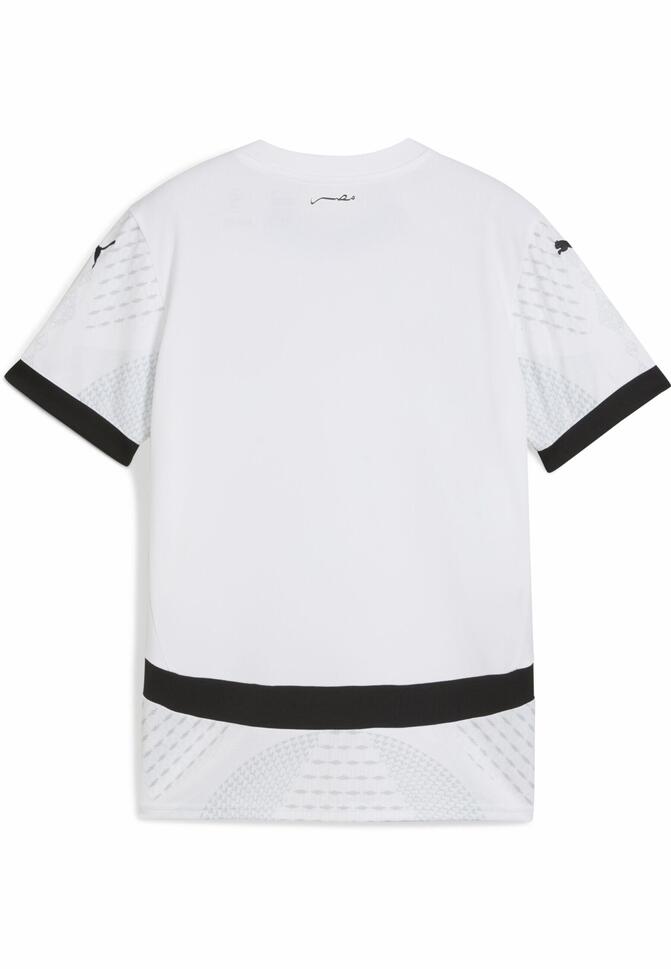 Młodzieżowa koszulka wyjazdowa Egipt 2025 PUMA White Sand Dune Beige