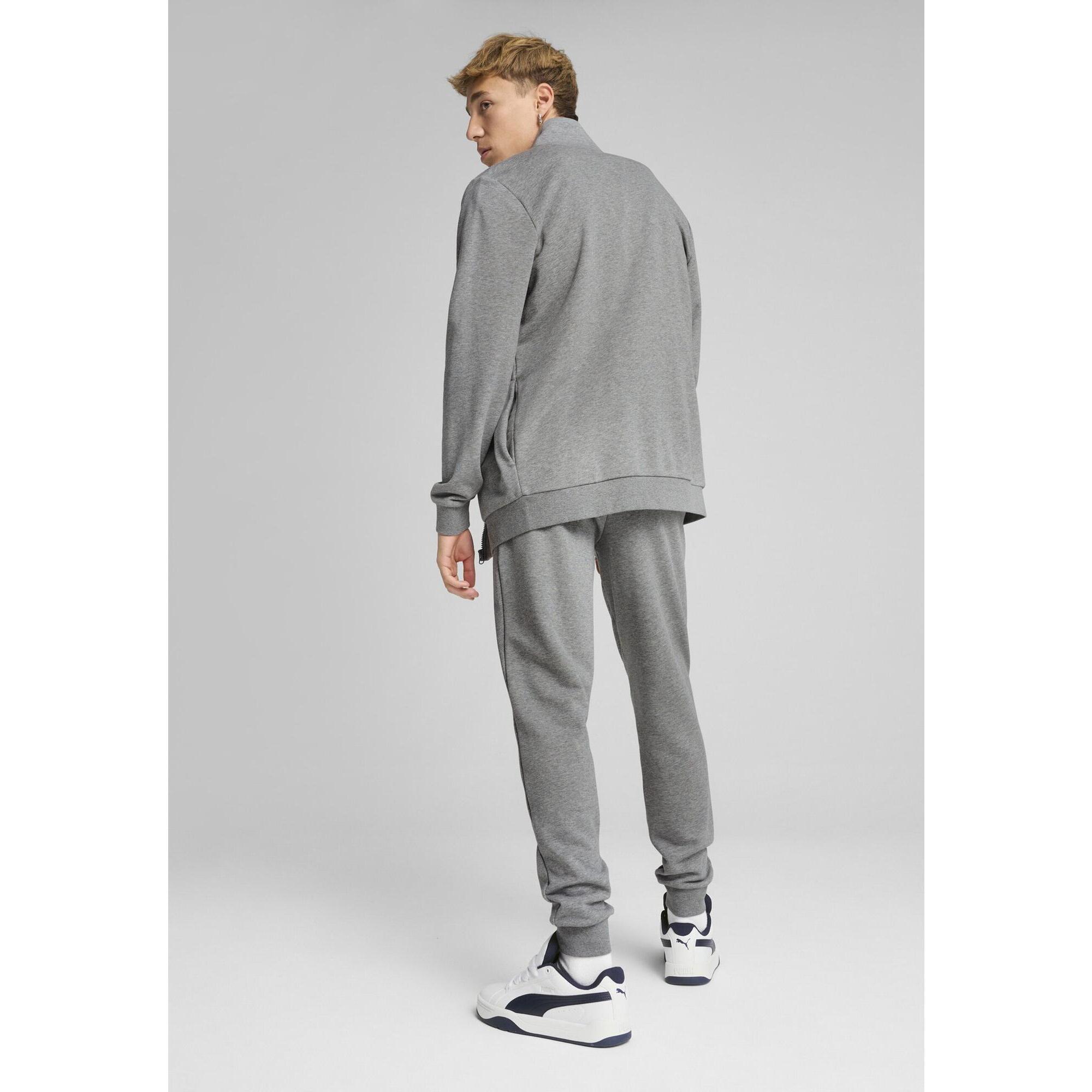 Męskie dres Essentials PUMA Medium Gray Heather