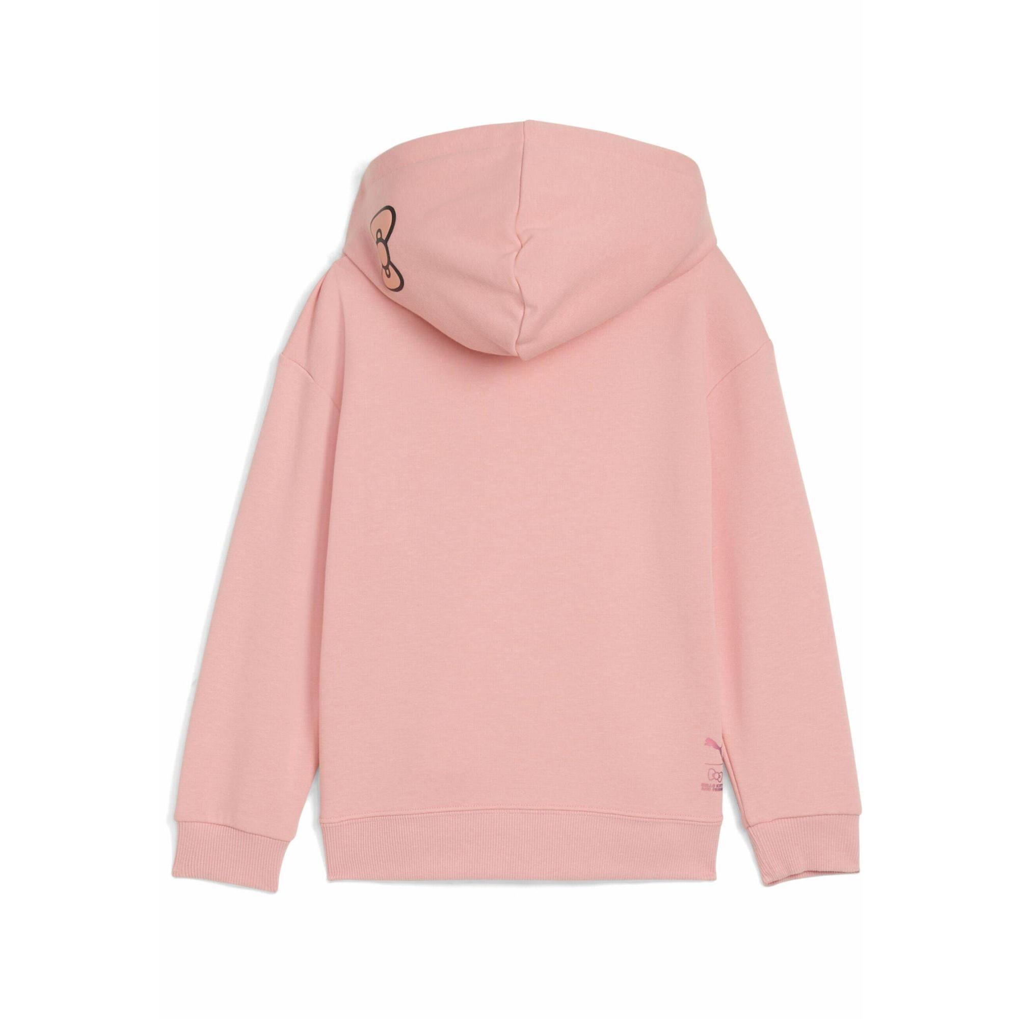 Dziecięca luźna bluza z kapturem PUMA x HELLO KITTY AND FRIENDS PUMA Pink Fruit