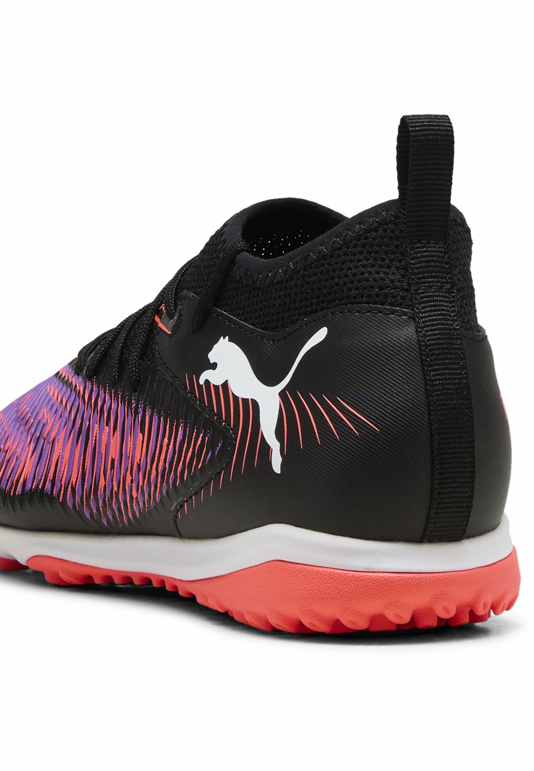 PUMA FUTURE MATCH TT Mid voetbalschoenen voor jongeren PUMA Black White Glowing Red