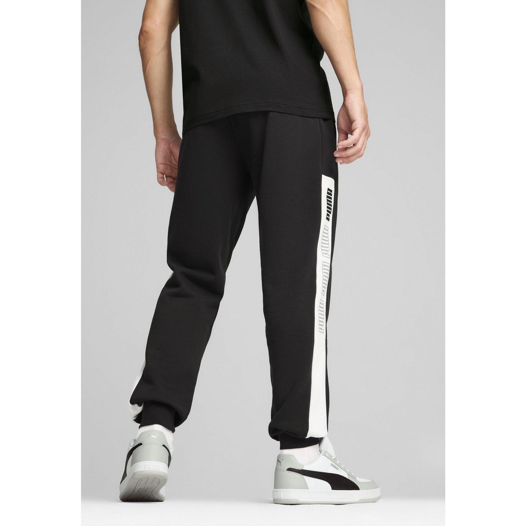 Męskie spodnie dresowe Around The Block PUMA Black