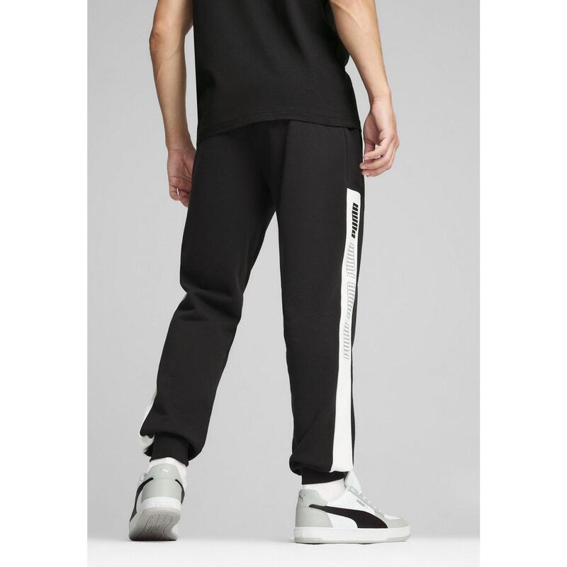 Męskie spodnie dresowe Around The Block PUMA Black