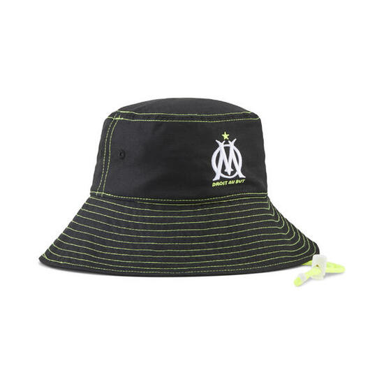 Gorro tipo pescador Olympique de Marseille FASTER PUMA Black White