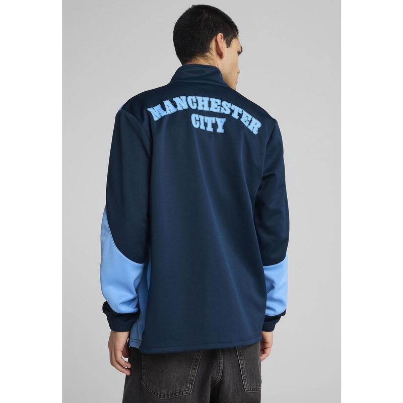 Veste Manchester City ftblNRGY+ Homme PUMA Marine Blue Blazing
