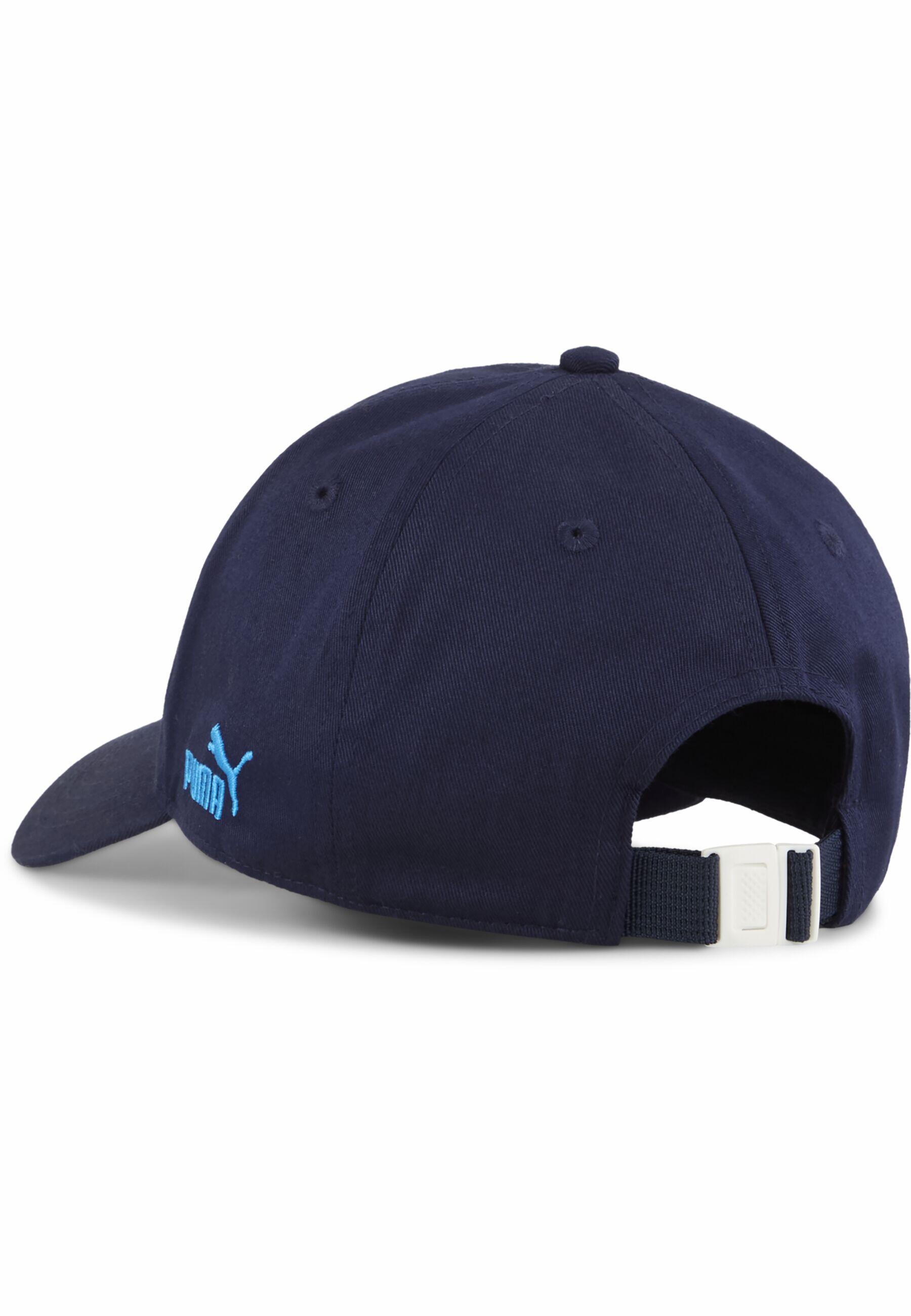 Gorra Olympique de Marseille ftblARCHIVE PUMA Navy Bleu Azur Blue 3/4