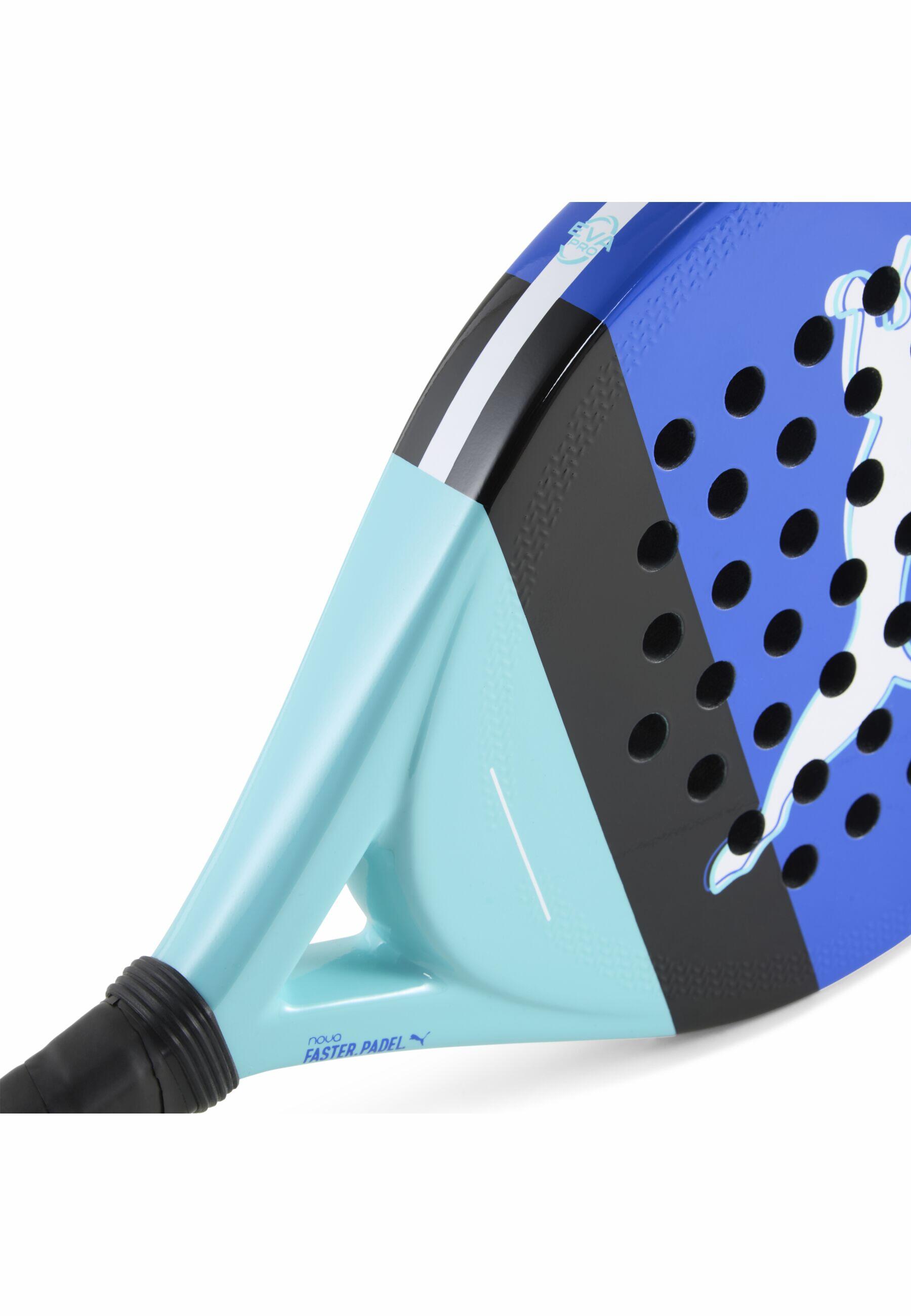 Raquete de padel adulto nova padel smash puma vivid blue black safe lake white