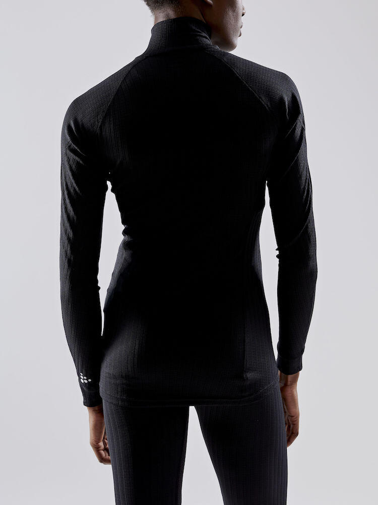 Camisola de compressão zip-up para mulheres Craft Active Extreme 3/4