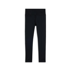 Legging de sport 7/8 noir total et taille haute