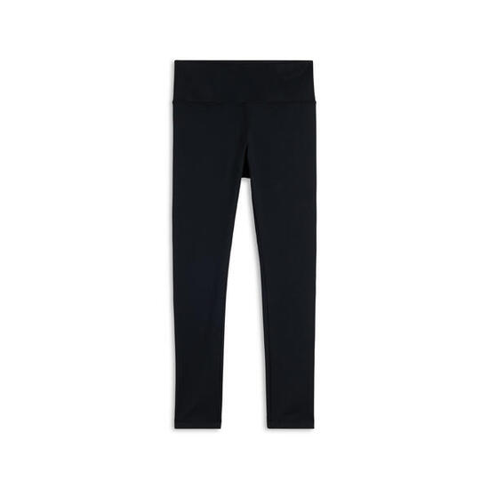 Legging de sport 7/8 noir total et taille haute