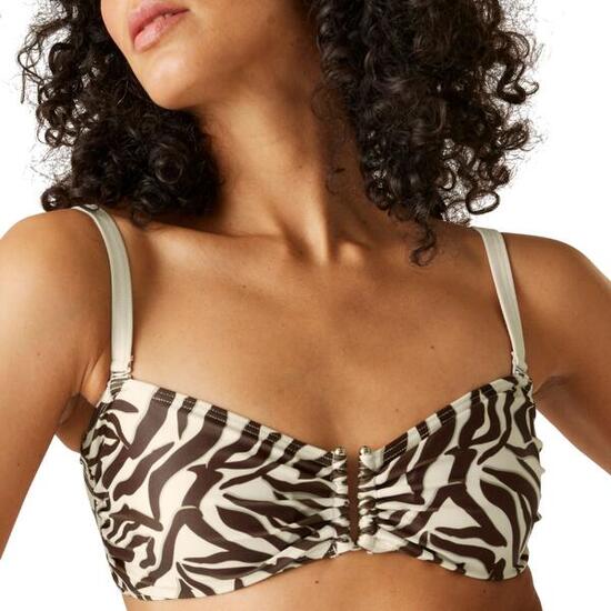 Haut De Maillot De Bain ACEANA Femme (Marron / Beige)