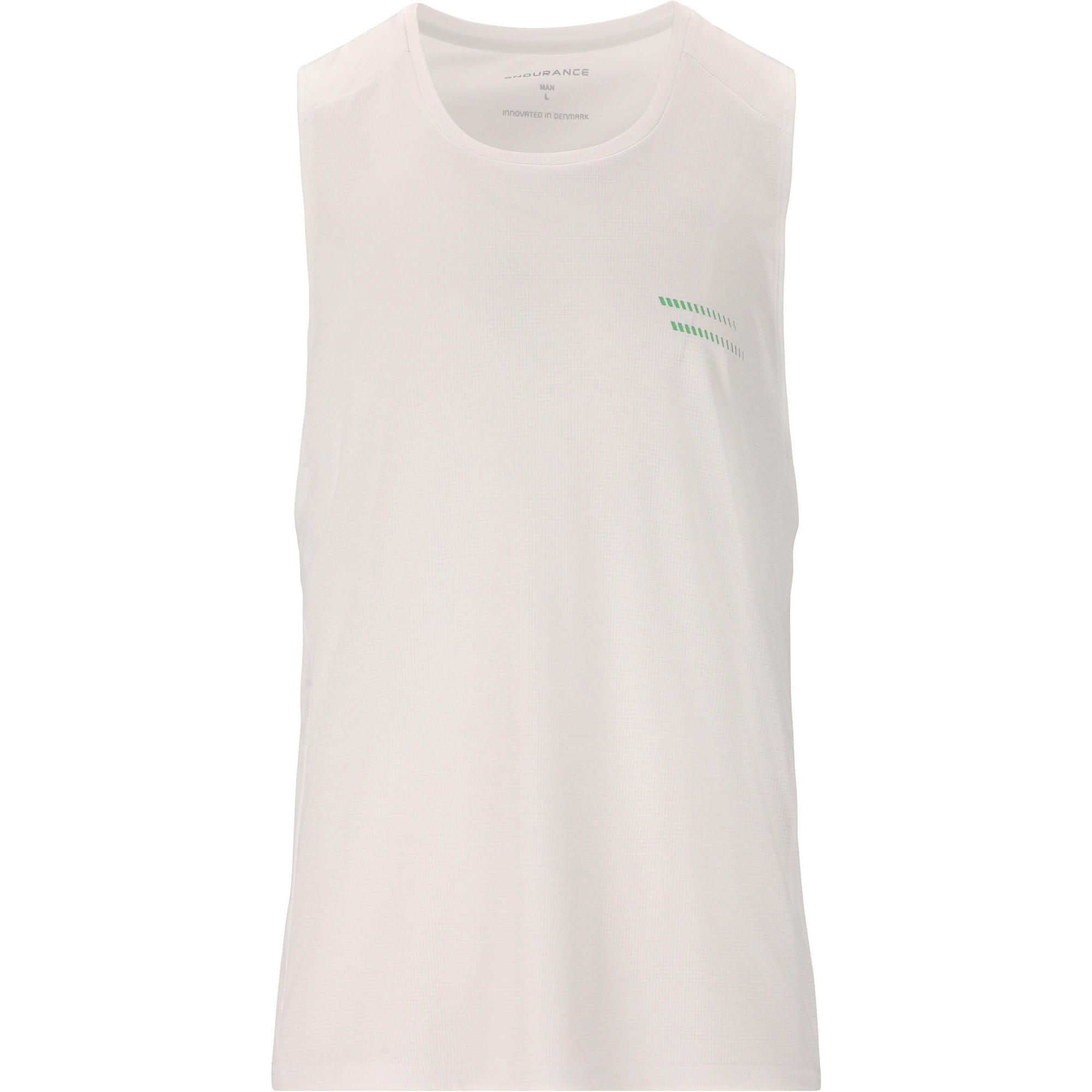 Endurance - Sport-shirt Hanieber - Chemise Sans Manche - Blanc - S - Decathlon