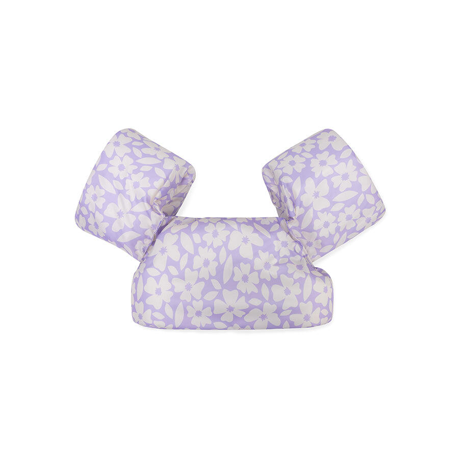 SWIM ESSENTIALS Swim Essentials | Paarse Bloemen Puddle Jumper 2-6 jaar