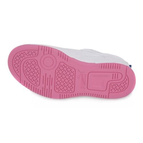 Puma - Rebound v6 bco/plata 397350-01 5/5