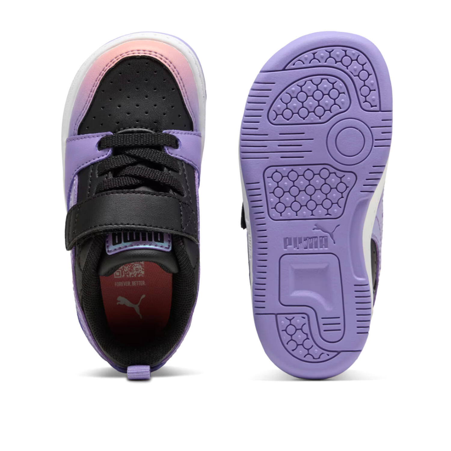 Puma - Rebond noir/violet 400595-02 2/3