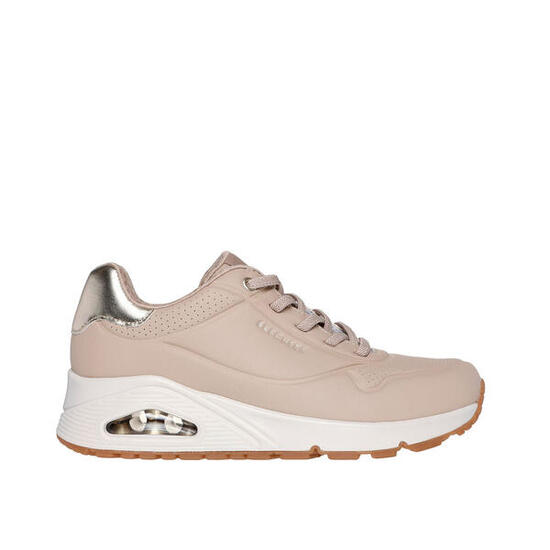 Chaussures Femme UNO - SHIMMER AWAY NUDE Beige Beige Skechers