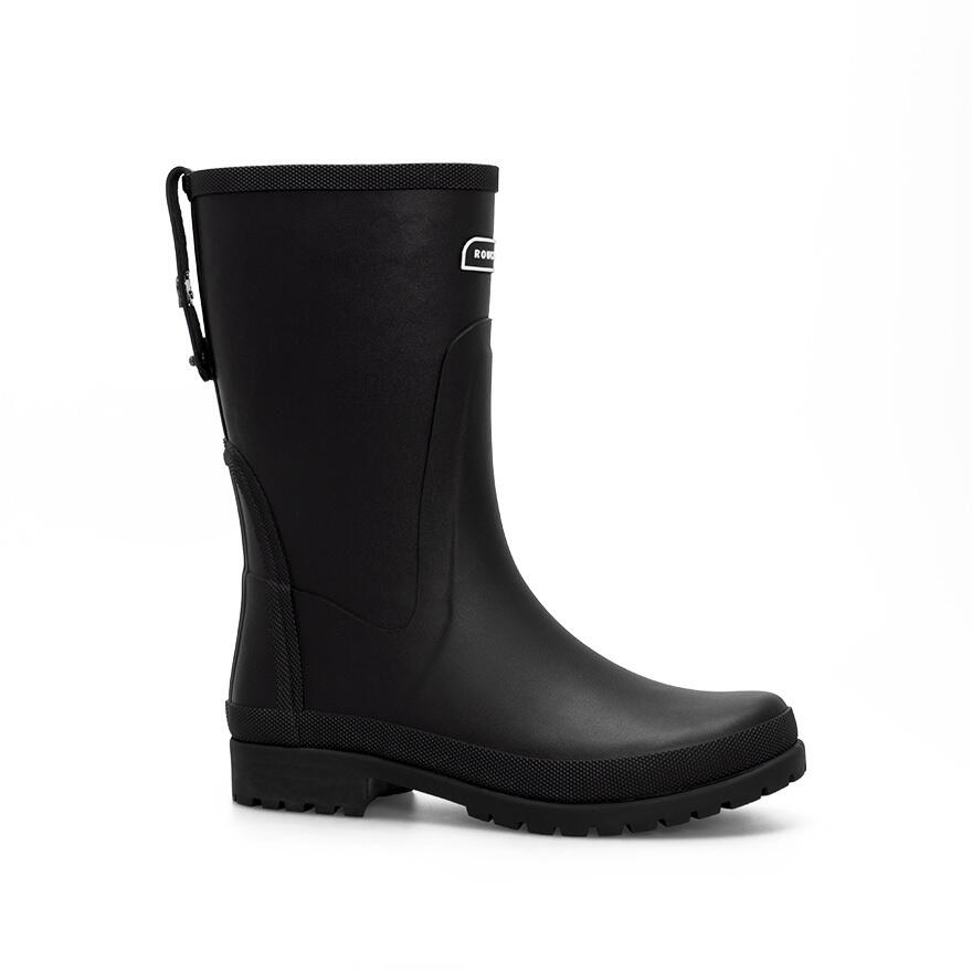 Rouchette - Demi Bottes De Pluie Femme Rouchette Cities - Bottes - Noir - 39 - Decathlon
