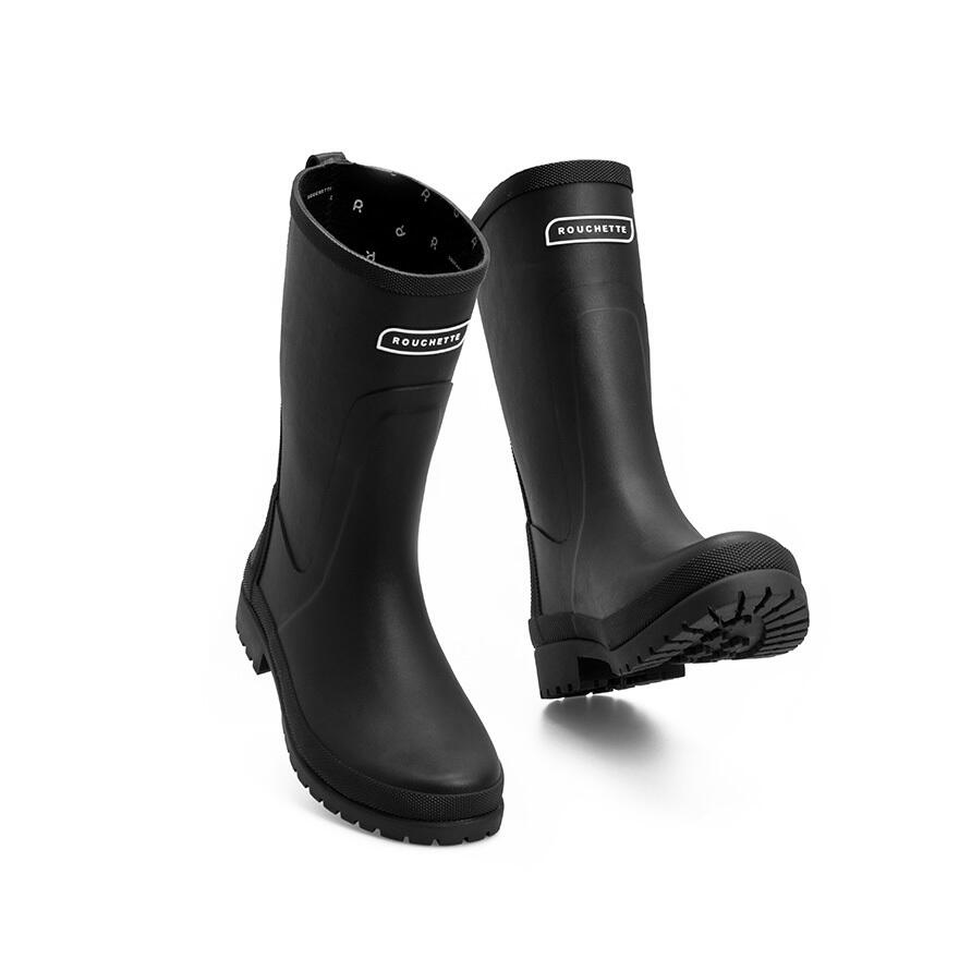 Halfhoge regenlaarzen voor dames Rouchette Cities 2/7