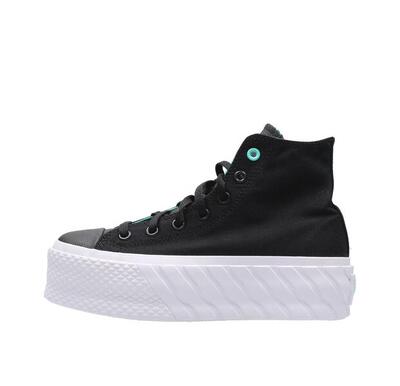Sneaker Donna Ctas lift 2x hi nero 571675C