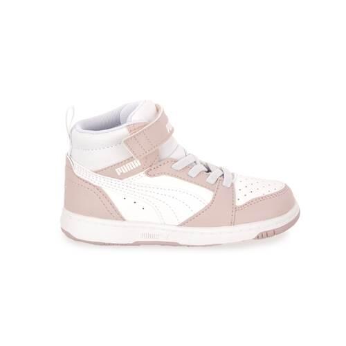 Puma - Rebound v6 mid negro/rosa 396542-20