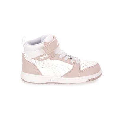 Puma - Rebound v6 mid negro/rosa 396542-20