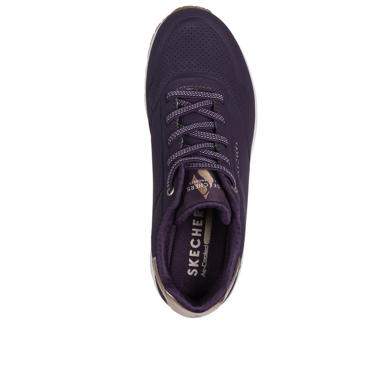 Skechers - Uno-shimmer violet 155196 DKPR 2/3