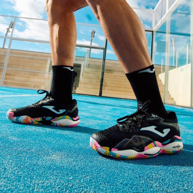Scarpe da padel uomo joma nero 5/7