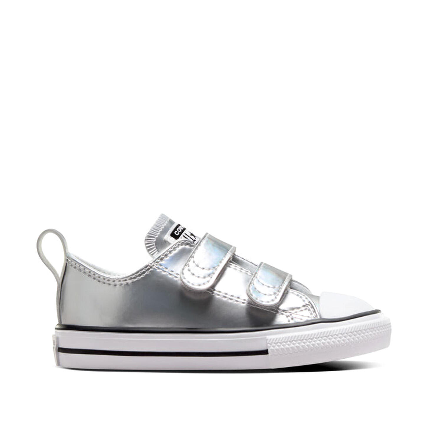 Converse - Ctas ox argent laminé A10708C 1/4