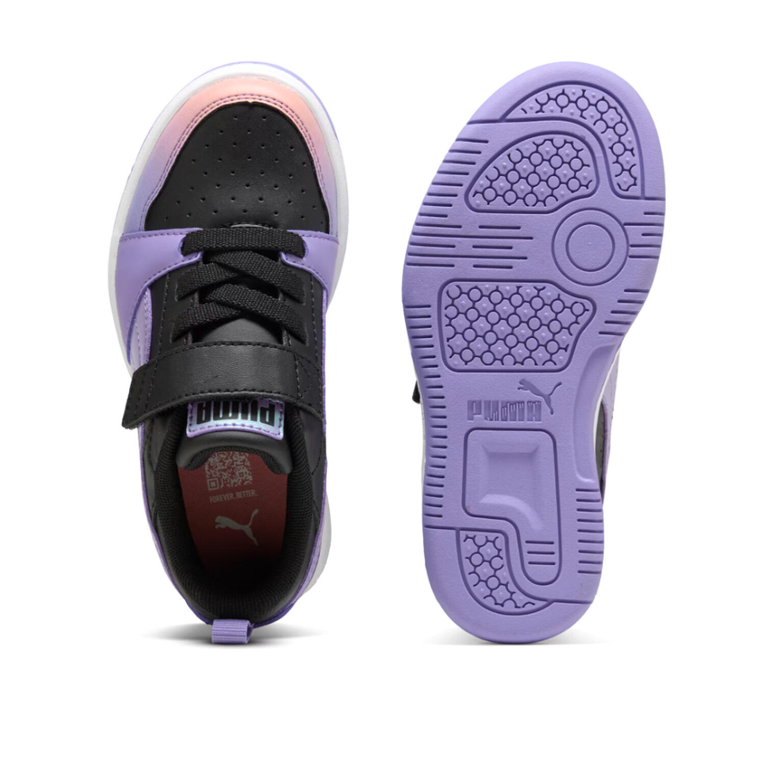 Puma - Rebond noir/violet 400594-02 2/3