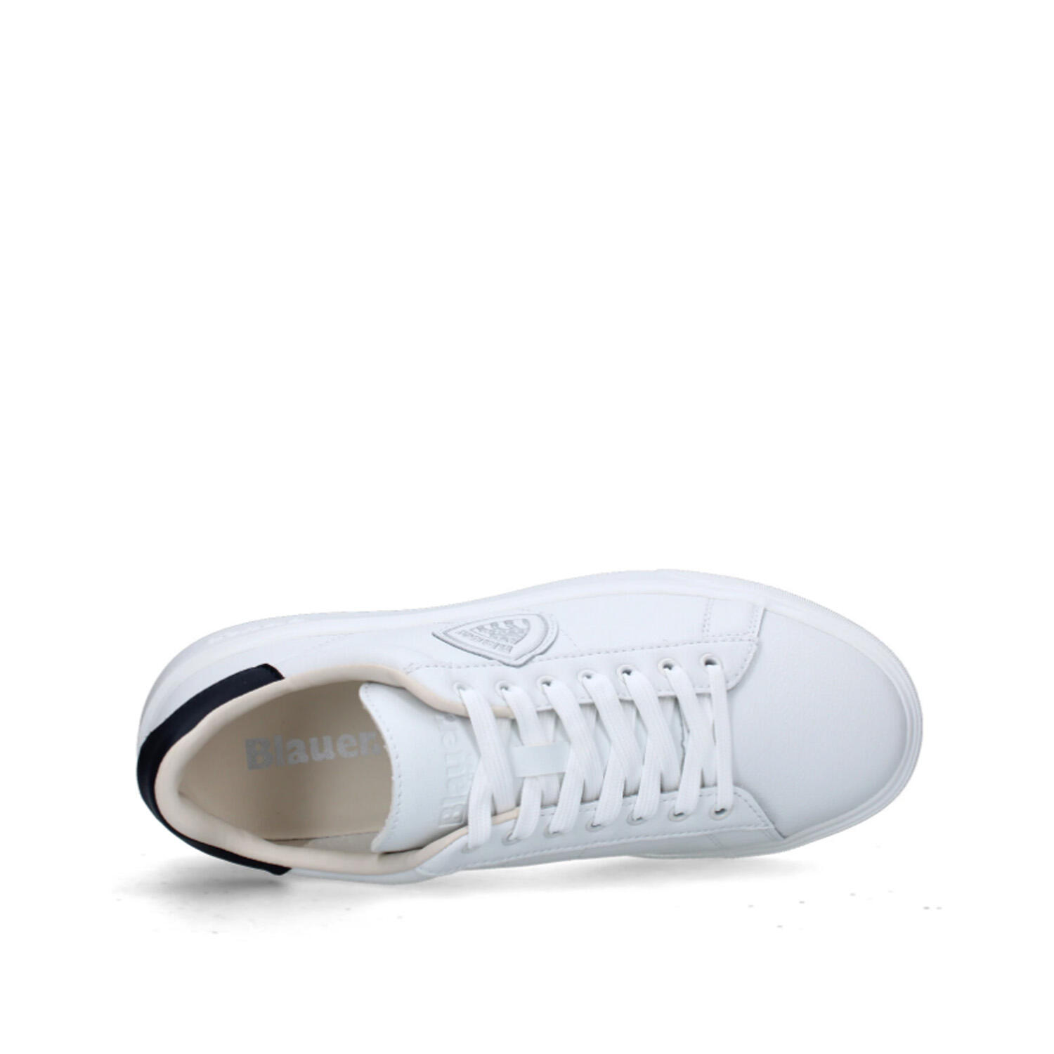 Blauer - Zapatilla blanca/azul S5BUCK01 2/2
