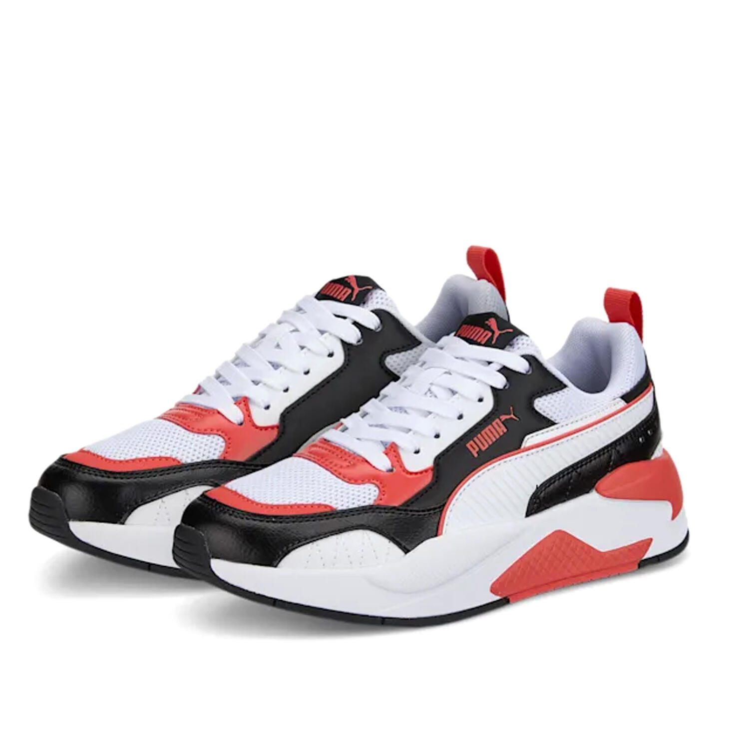 Puma - X-ray 2 carré bco/saumon 374190-22 2/2