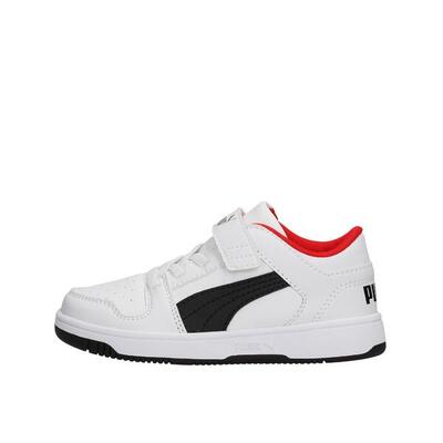 Sneaker Bambino Rebound layup bco/nero 370492-01