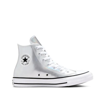Zapatillas para Niña Converse Metallic Plateado