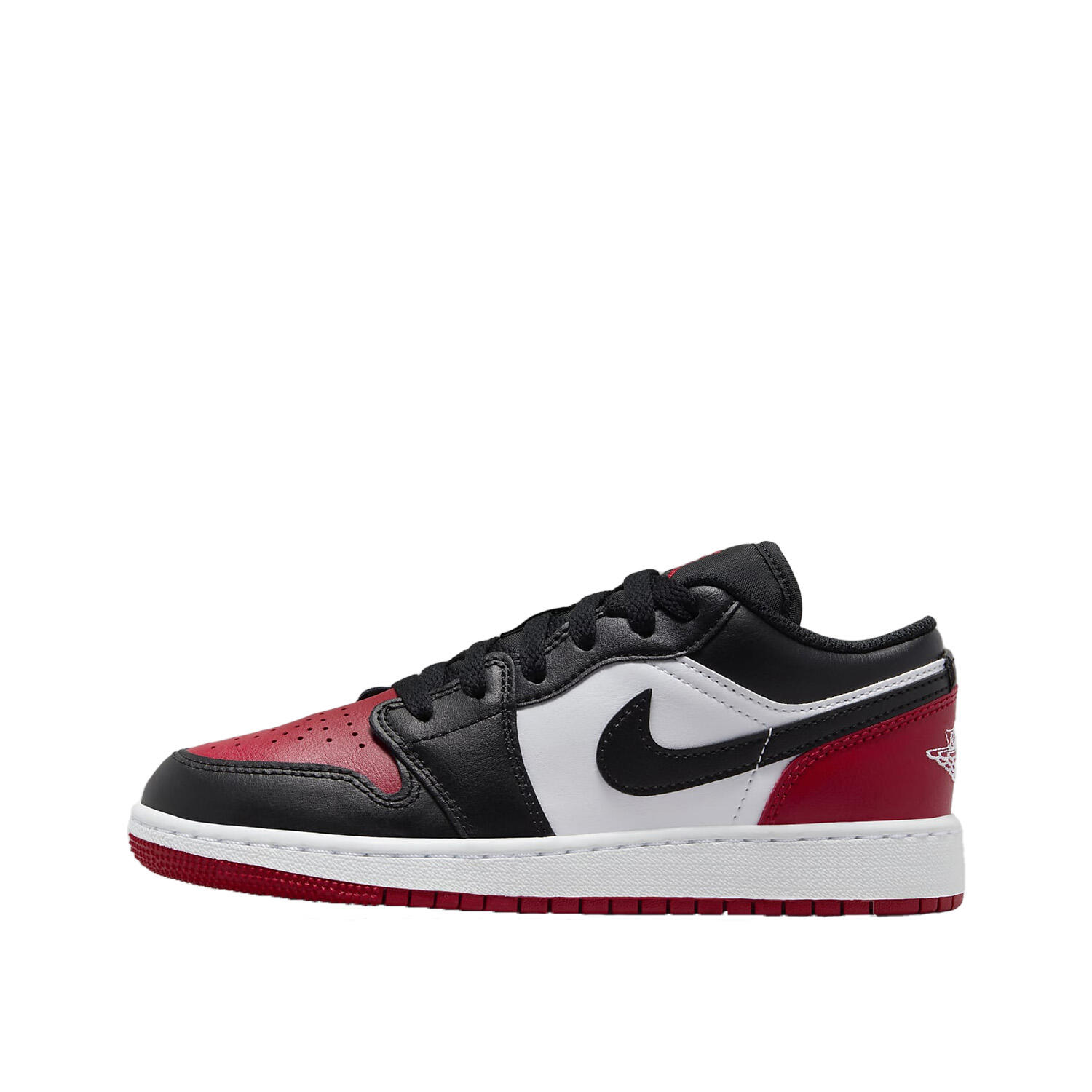 Nike - Air Jordan 1 Low Rouge/Noir 553560-161 1/3