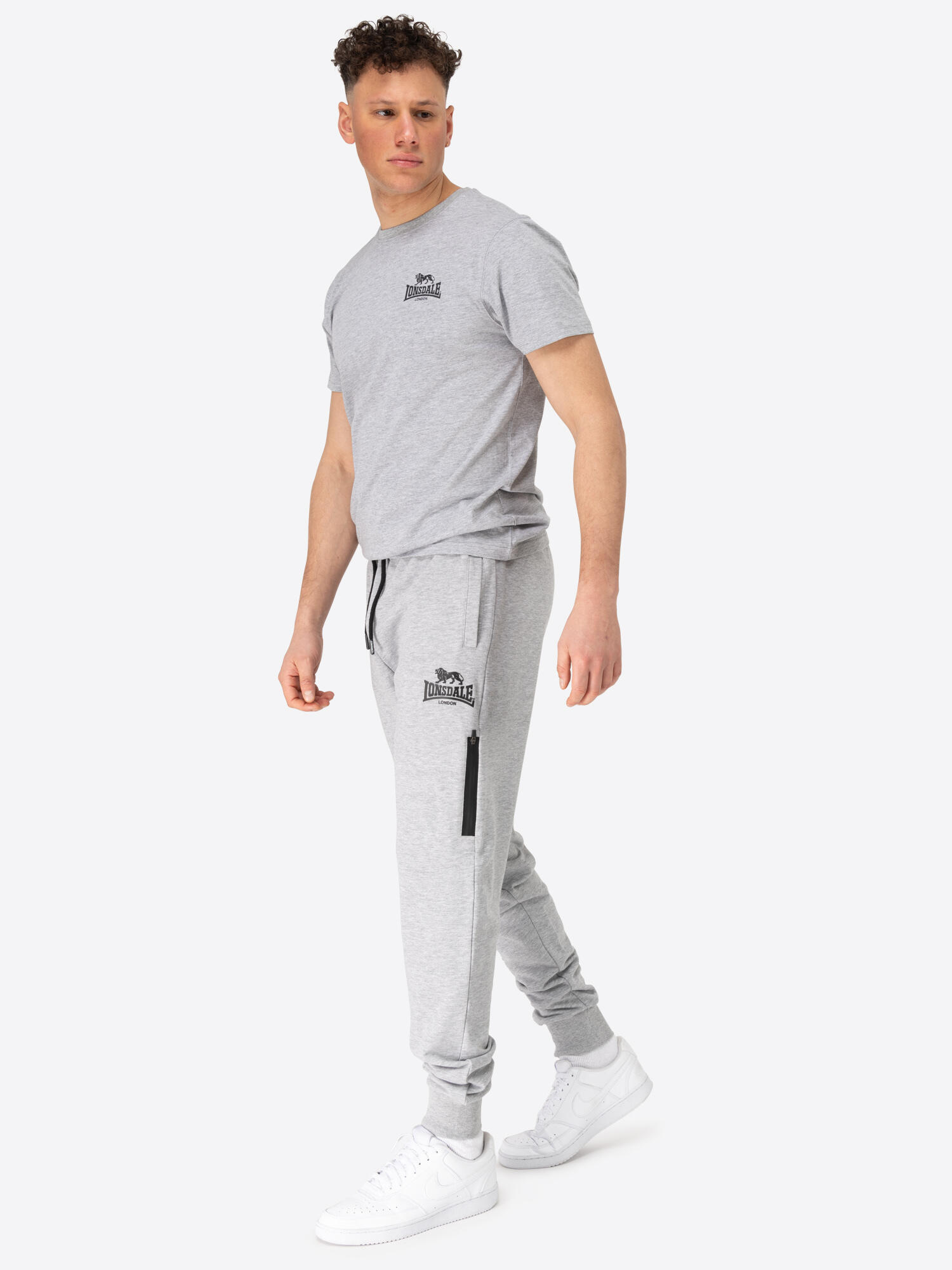 LONSDALE Heren joggingbroek regular fit GRINSTEAD 3/6
