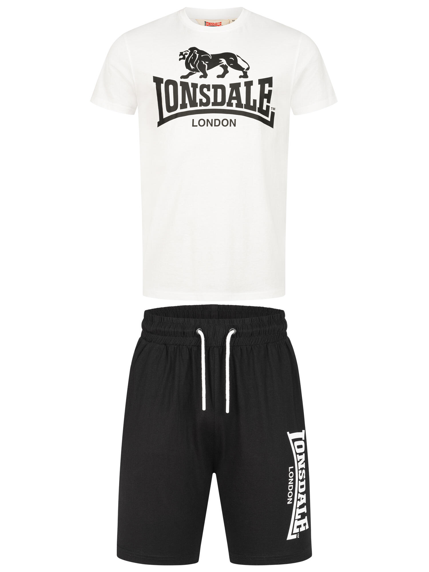 Ensemble t-shirt & shorts Lonsdale Mair 2/7