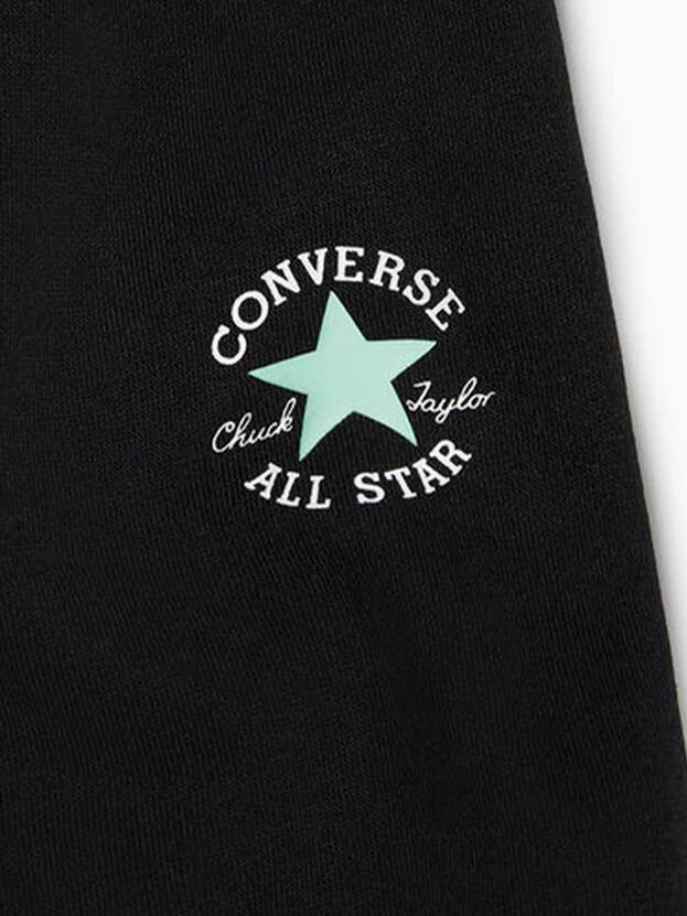 Tuta bambino converse retro remix - nero 3/4