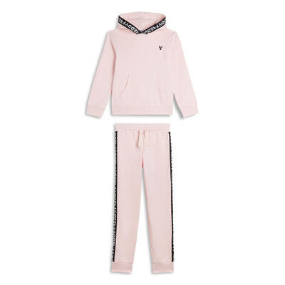 Tuta Bambina con Cappuccio e bande jacquard FREDDY