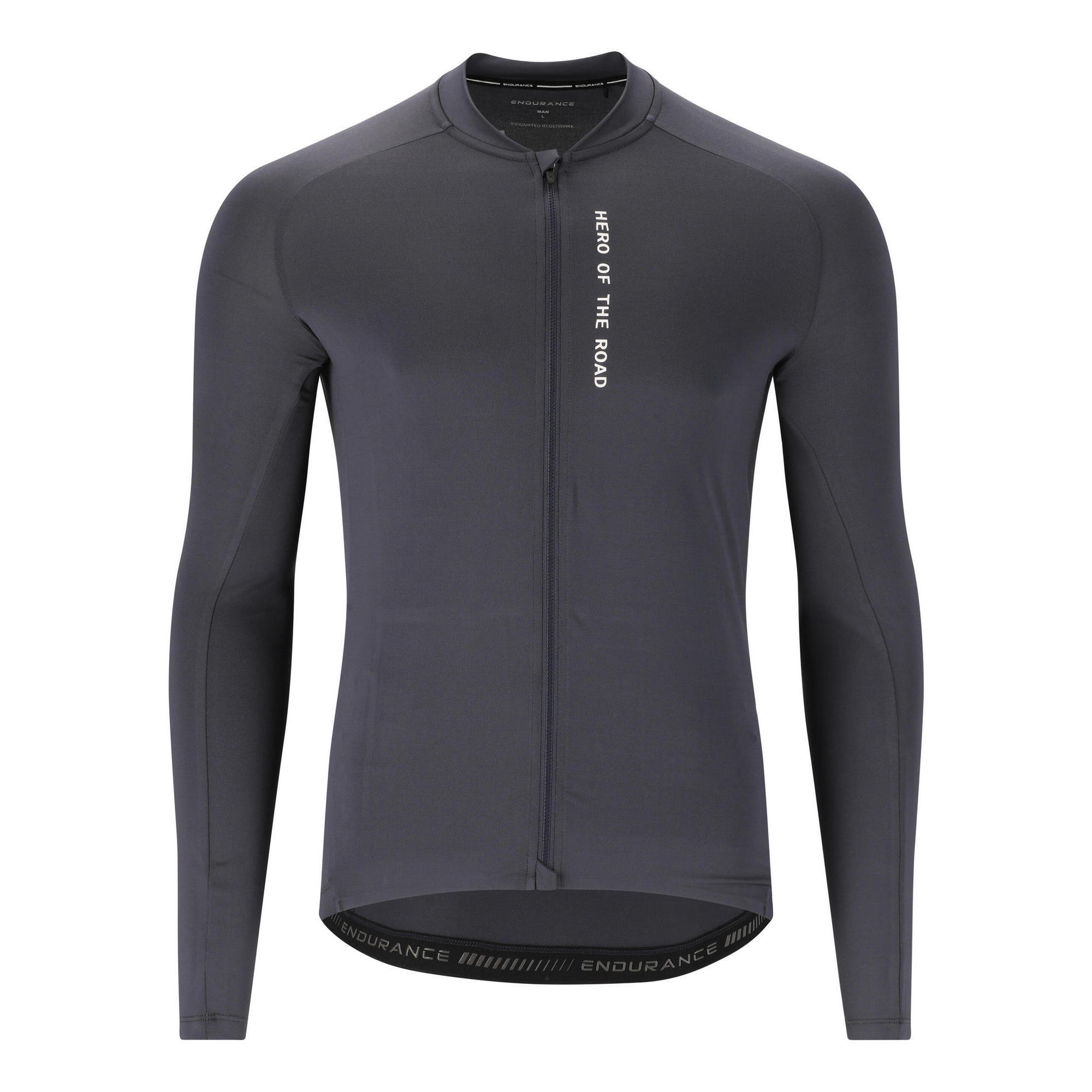 Endurance - T-shirt De Vélo Paxton - Maillot Manches Longues - Bleu - Decathlon