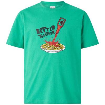 T shirt maglietta da uomo in cotone bianco da sportivo